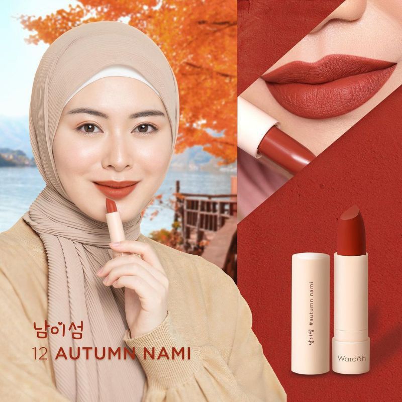Wardah colorfit Ultralight matte lipstick korean edition