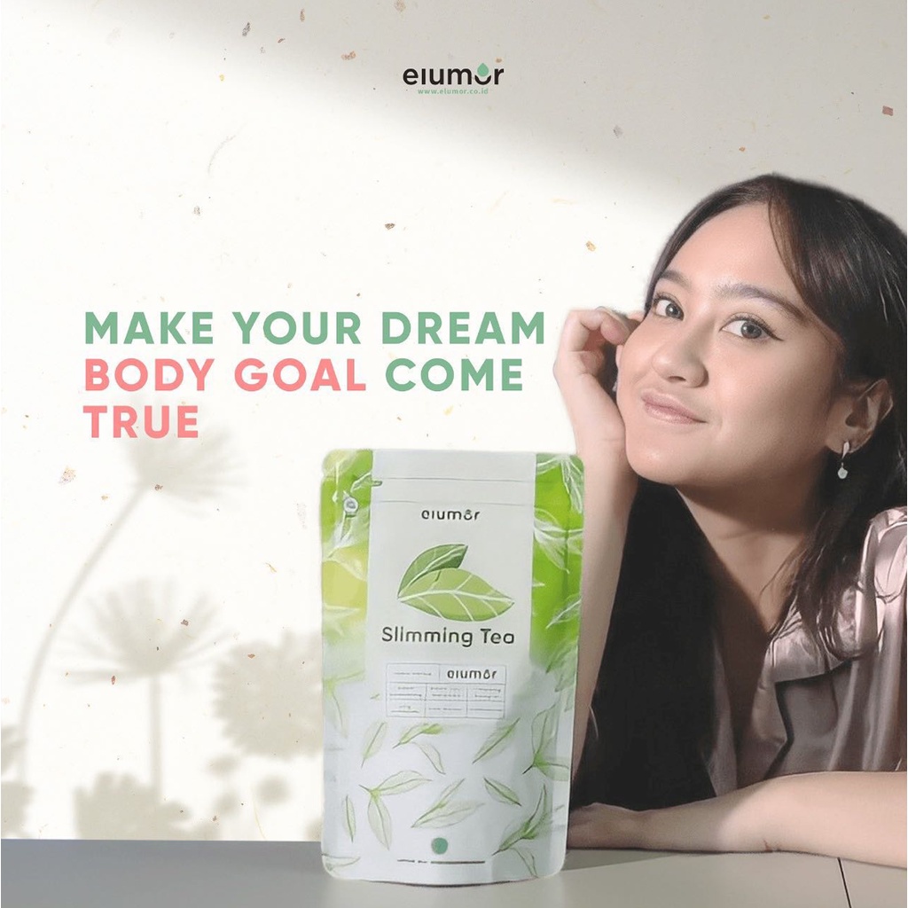 Elumor Slimming Tea - Teh Pelangsing Herbal Alami Original