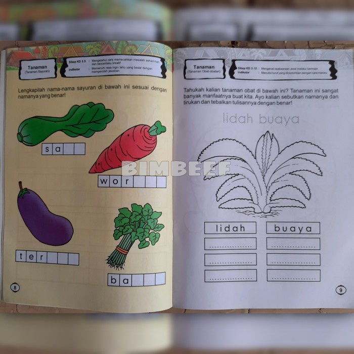 BUKU TEMATIK TK PAUD RA KURIKULUM 2013