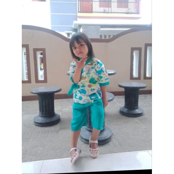 Mooi Kimono-Baju Anak Perempuan Setelan Kimono