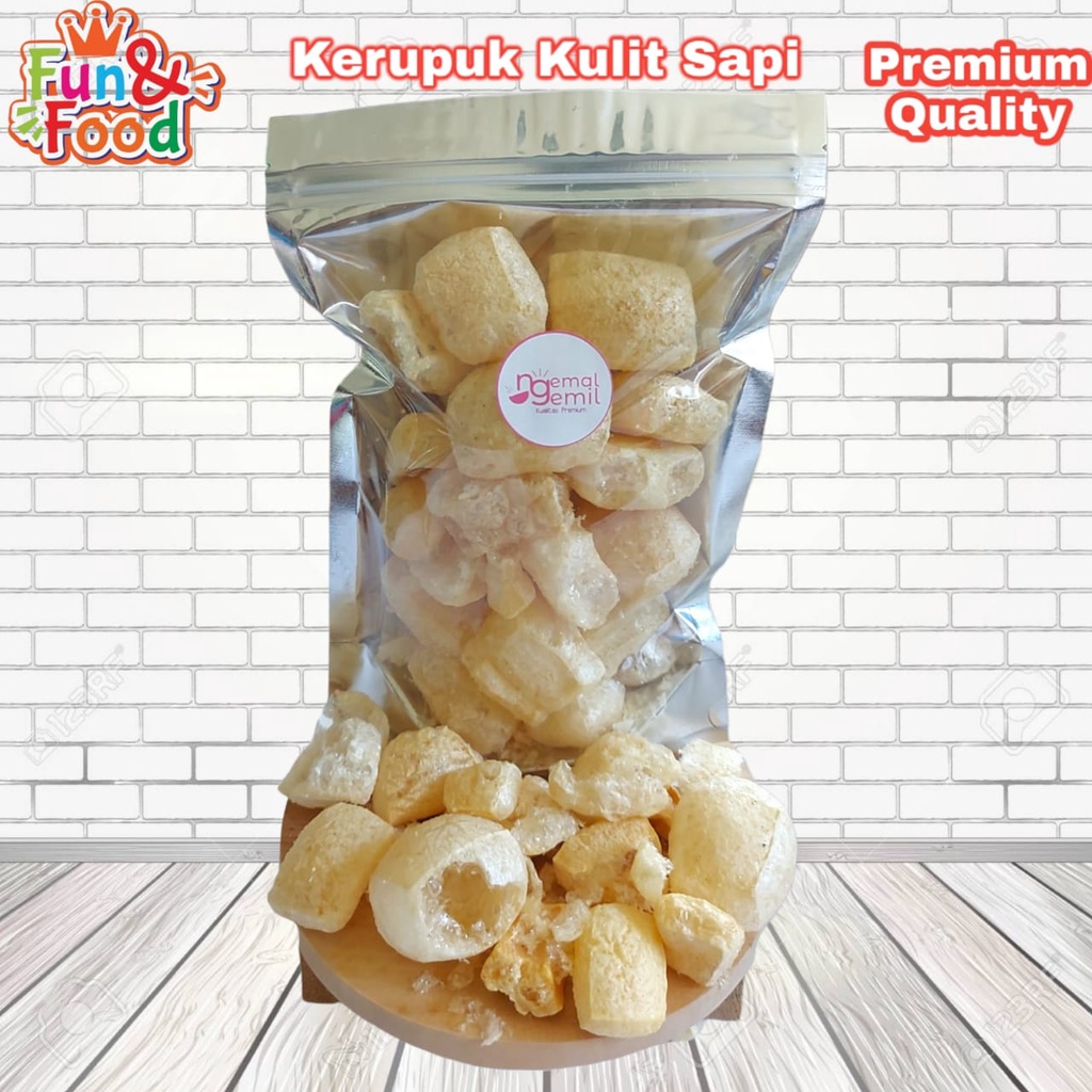 

Krupuk kulit Asli Rasa Asin Gurih Homemade Dorokdok Kulit Sapi Homemade Kualitas Premium