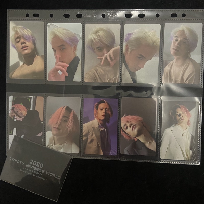 jamyjamess jamy james jmj trinity photocards ( 5:59 & Trinity Invisible World 2020)