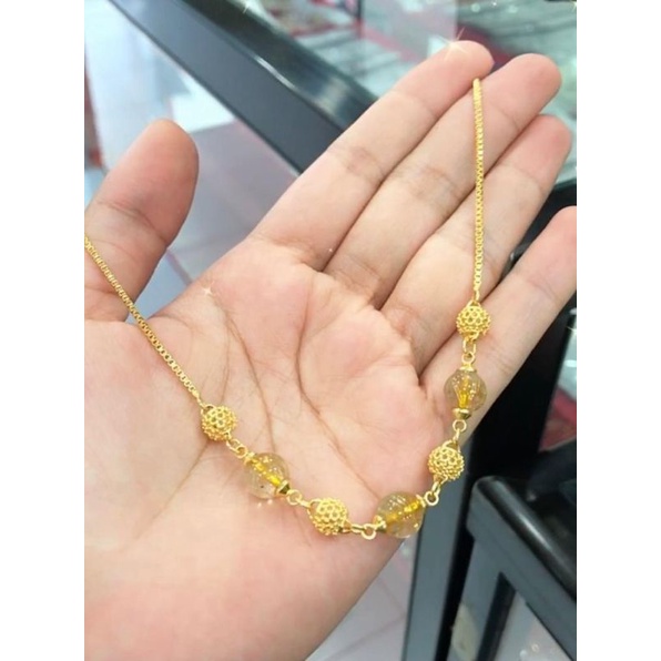 KALUNG RAMBUT SEDANA BAHAN XUPING  ASLI RAMBUT SEDANA