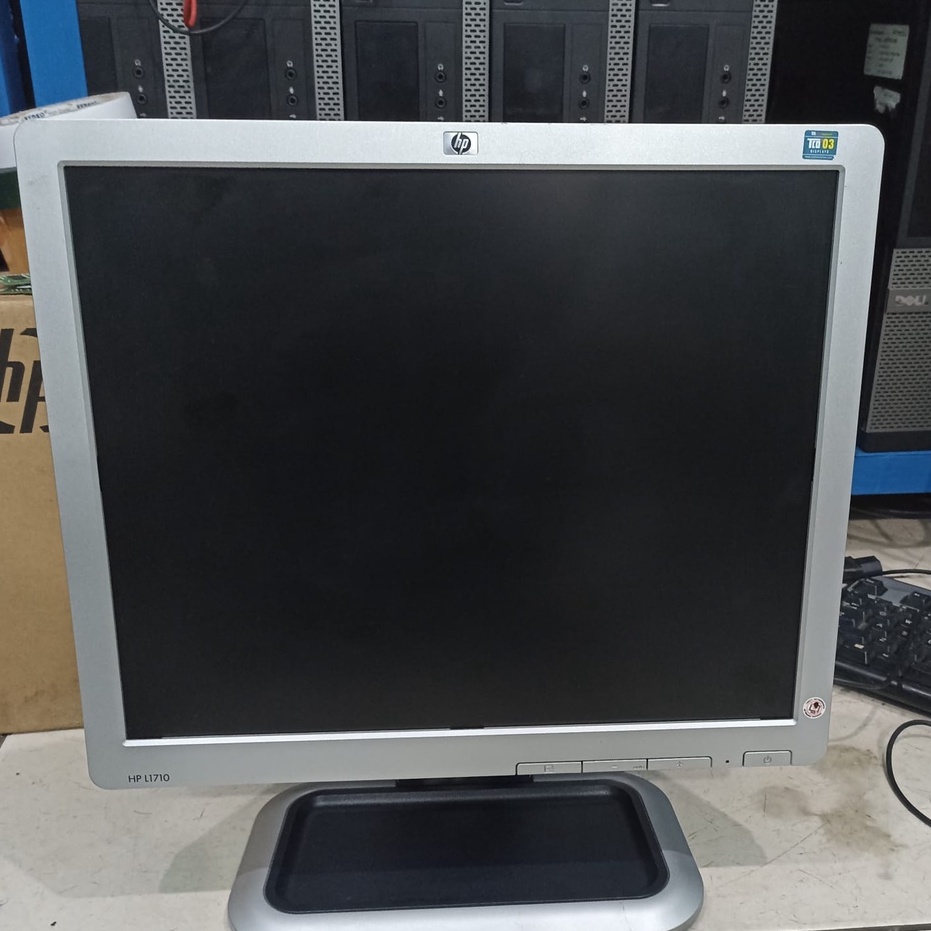 Monitor PC 17 Inch Kotak normal no minus