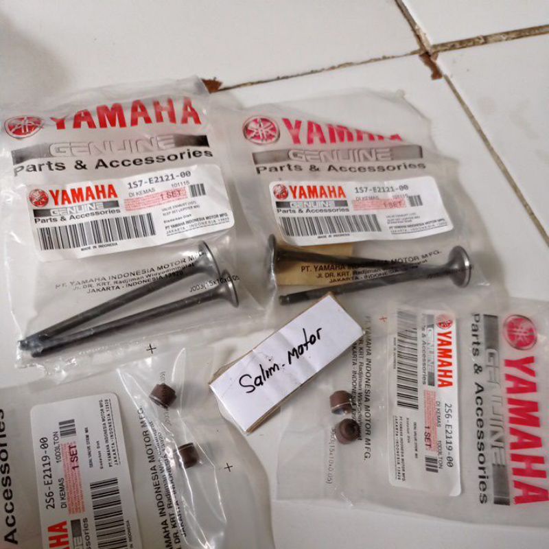 Payung Klep Set Plus Seal Klep ISi 4 Yamaha Jupiter MX old Jupiter MX New Vixion. Ori