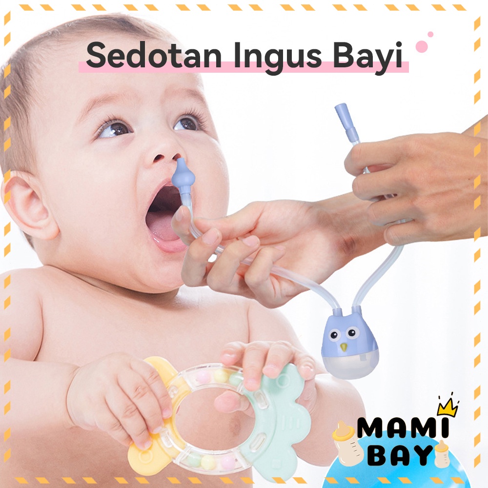 OKEYI Nasal Aspirator Alat Sedot Ingus Bayi Newborn Pembersih Hidung Bayi Alat Penyedot Ingus Bayi