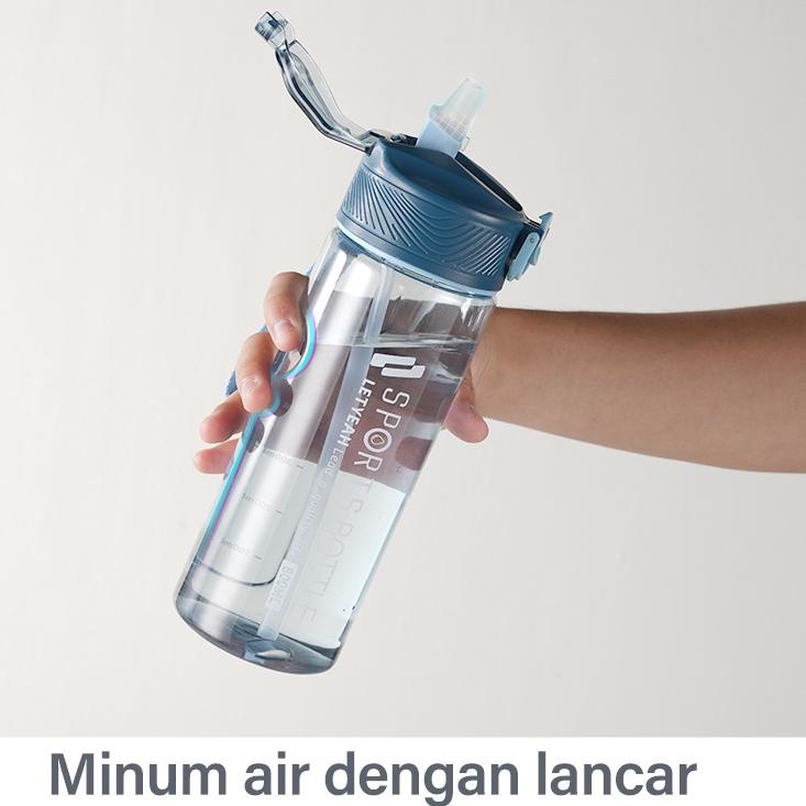 Fast Respon Anantagt Botol Minum Air Olahraga Portabel Anti Bocor Botol Air Praktis Tumbler 800ML