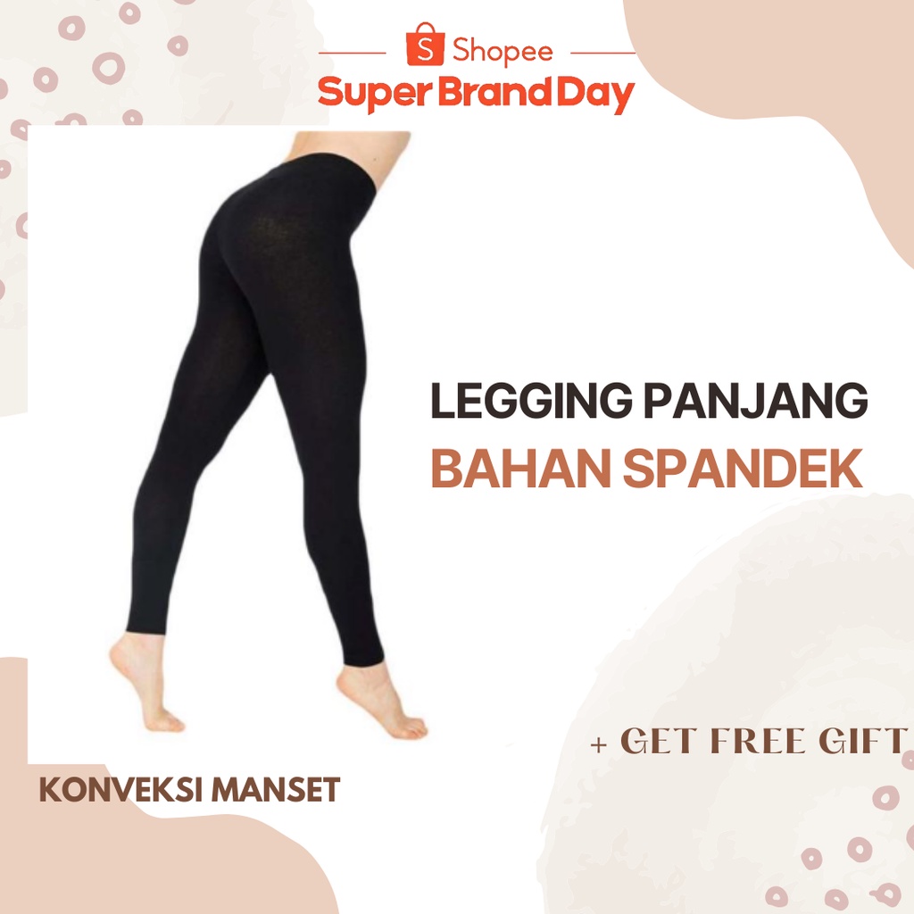 CELANA LEGGING PANJANG BAHAN SPANDEK JERSEY PREMIUM CELANA LEJING OLAHRAGA SPORT LICIN DAN ADEM SIZE STANDAR JUMBO SUPER JUMBO TERLARIS / BISA COD / BAYAR DI TEMPAT / HARGA PROMO