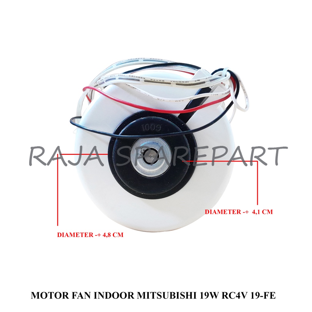 Motor Fan Indoor AC Mitsubishi 19W RC4V 19-FE (Ukuran ada di gambar)