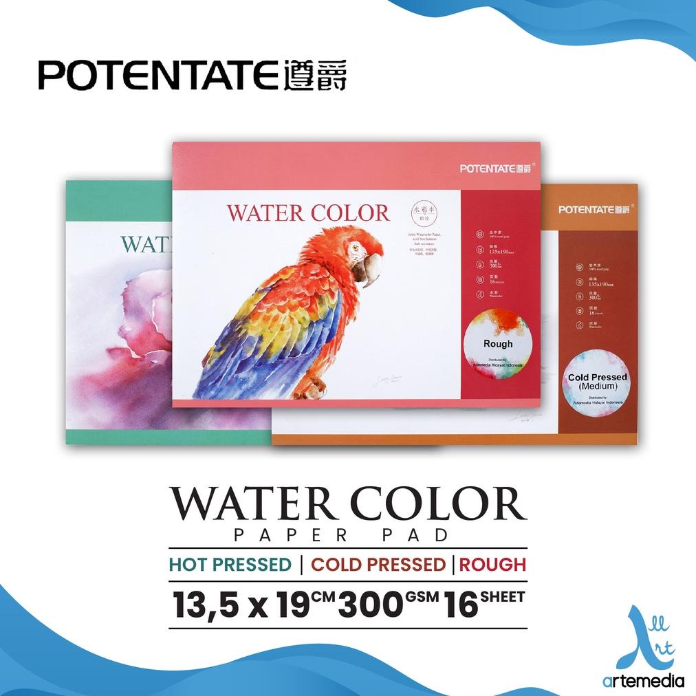 

BISA COD Watercolor Pad Potentate 13,5x19cm Watercolor Paper Block