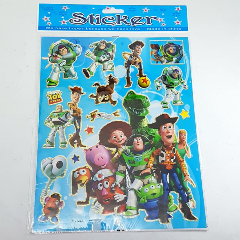 

Sticker Laser Toy Story