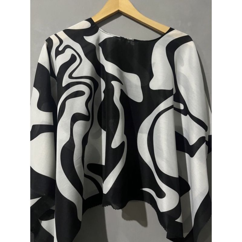 kimono outer scarf / outer scarf batwing (preloved)