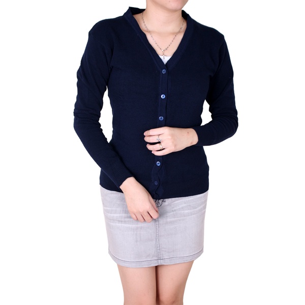 Cardigan Cantik Polos Wanita CARW 59