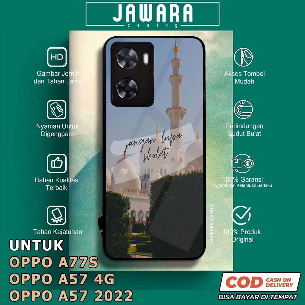 Case Oppo A57 4G A57 2022 A77S Casing Oppo A57 4G A57 2022 A77S Jawara Casing [ISLM] Case Glossy Case Aesthetic Custom Case Anime Case Hp Oppo Casing Hp Keren Kesing Hp Lucu Cassing Hp Silikon Hp Kondom Hp Softcase Kaca Softcase Oppo A57 4G A57 2022 A77S