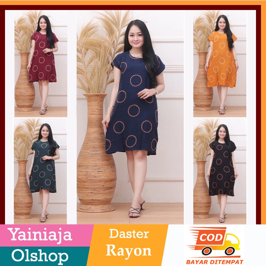 Daster Kekinian Baju Santai Terlaris Bahan Rayon