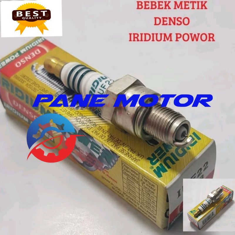 BUSI DENSO IRIDIUM POWER SPARK PLUG JUPITER Z VEGA R NEW VEGA ZR VEGA LAMA CRYPTON JUPITER Z NEW SAL
