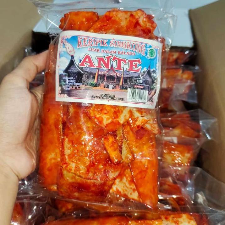 

9.9 SALE kripik singkong ante / ayang khas padang