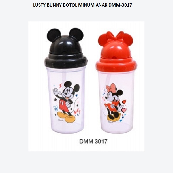 Lusty Bunny Disney DMM-3017 Training Cup With Straw Botol Minum Bayi Anak 330ml