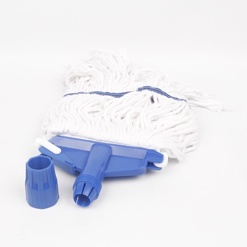 Pel Lantai Pel Jepit Cotton Mop Q2 816 Pembersih Lantai Gagang Pel Kain Pel Serat Cotton Magic Mop