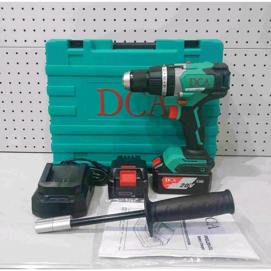 DCA ADJZ03-13EM CORDLESS BRUSHLESS DRIVER HAMMER DRILL ADJZ0313EM