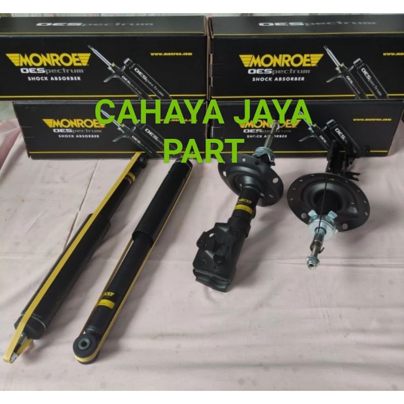 SHOCKBREAKER MOBIL HONDA JAZZ RS / NEW JAZZ DEPAN & BELAKANG MERK MONROE