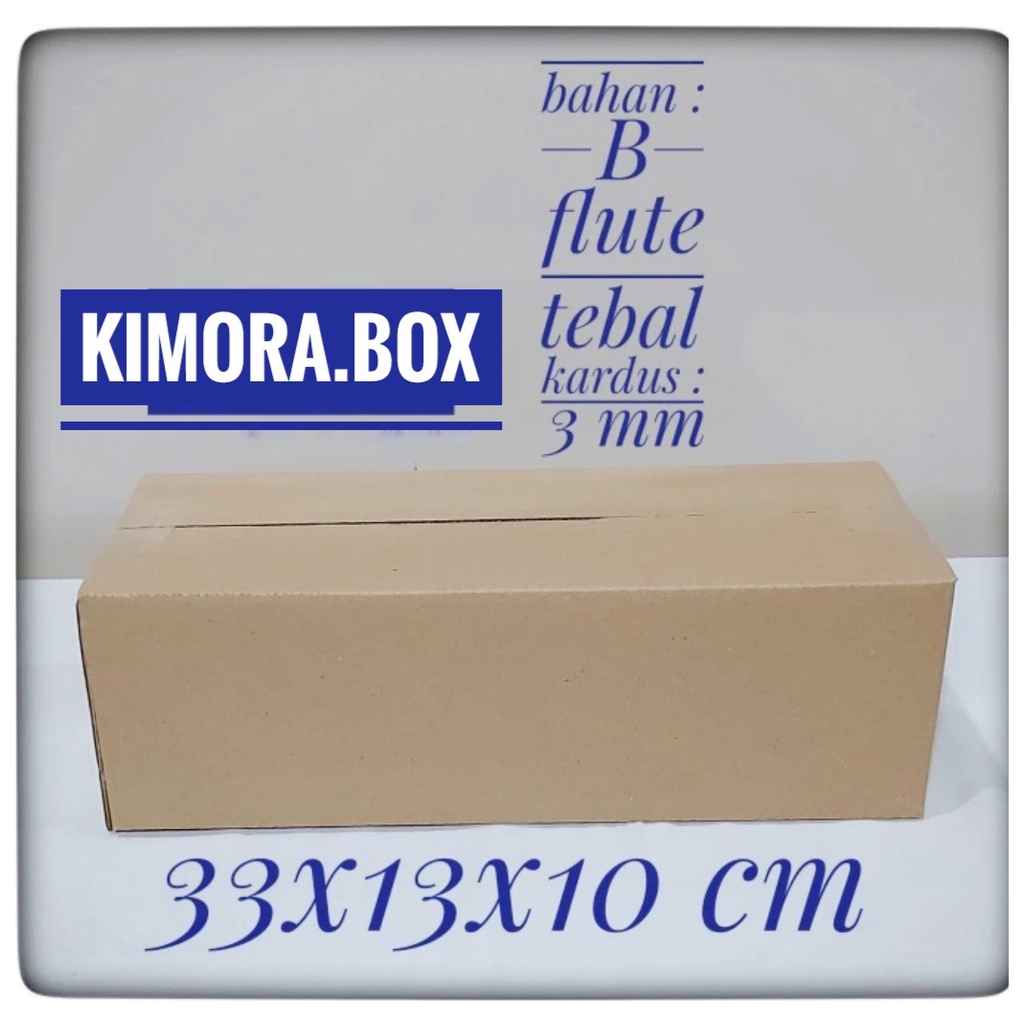 

Kardus karton uk. 33x13x10 cm Kotak Box ST (SHEET) SINGLE WALL