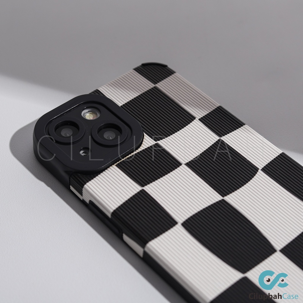 Soft Case Grid Chess for iPhone 7 8 PLUS XR X XS MAX 11 12 13 14+ 14 Plus Pro Max