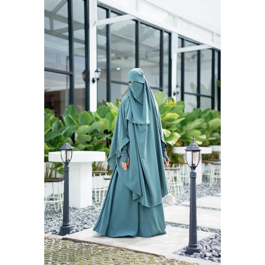 Gamis Banafsha Set By Hanifah Muslimah