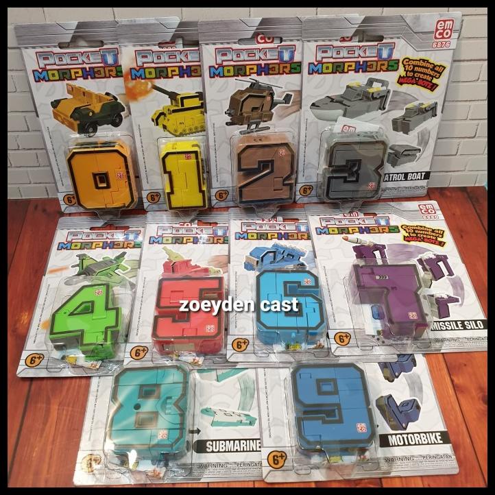 Emco Pocket Morphers Mega Botz Original 1 Set
