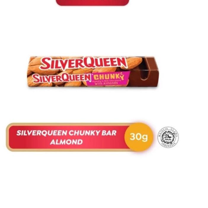 

TERLARIS BRANDS FESTIVAL Silverqueen Chunky Bar Almond 30 gr