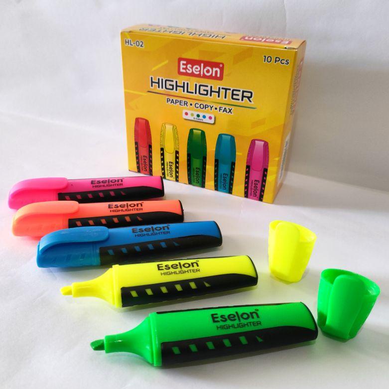 

COD SATU PACK ( 10 PCS ) Highlighter Stabilo Satu Warna Vanco / Eselon ⇉