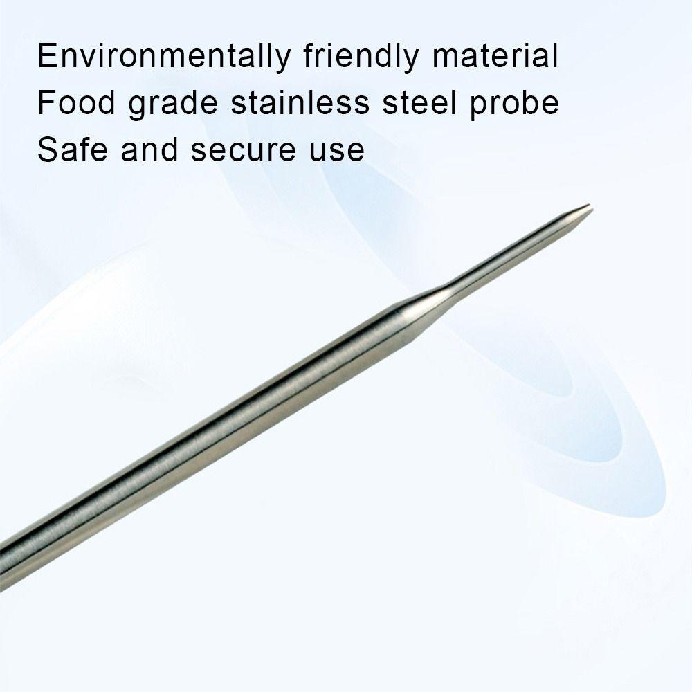 Top Termometer Makanan Digital Anti Air Termometer Makanan Profesional Barbekyu Alat Masak Pengukur Suhu Dapur