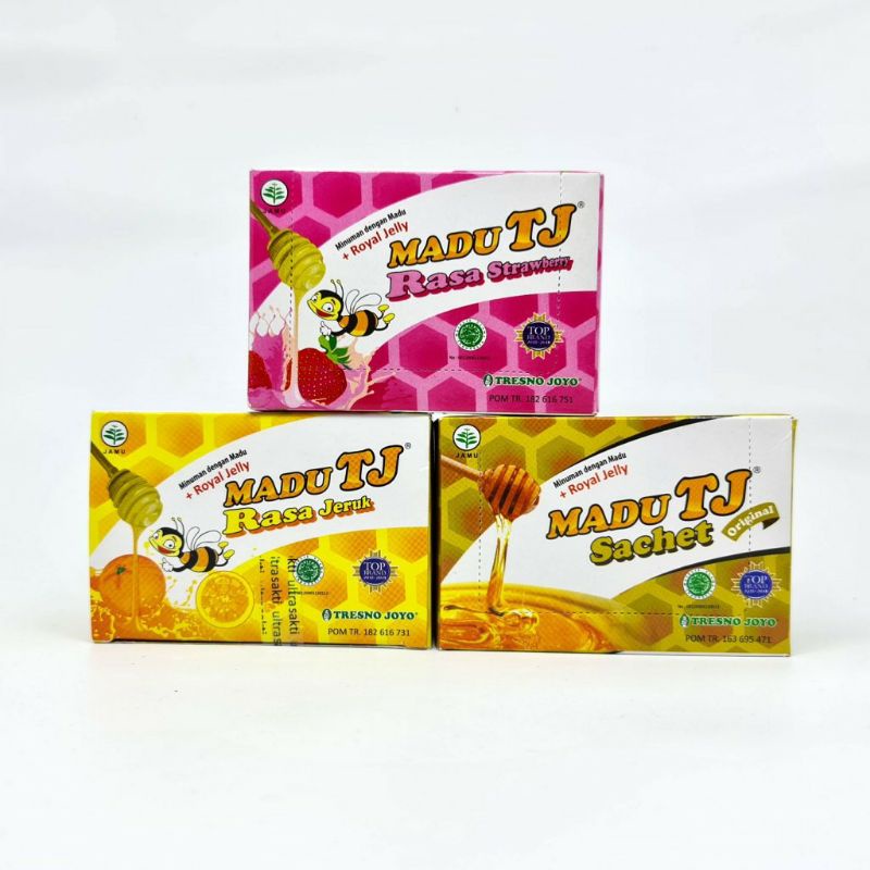 

Madu TJ Sachet 1 Box Isi 12 Sachet