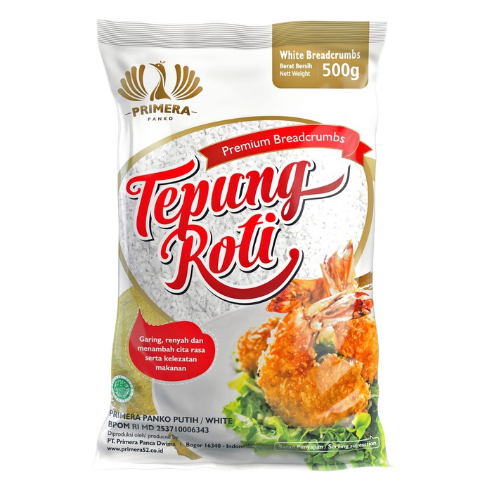

Tepung Roti Primera Panko Campur / Mix 500gr