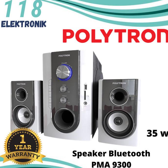 Polytron Pma 9300 Speaker Aktif Bluetooth Pma9300 Multimedia Audio Usb Storcadenza