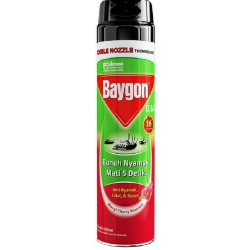 Baygon Aerosol Flower Cherry Lavender 600 ML