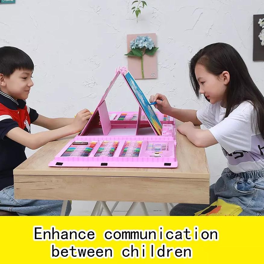 

[KODE WPRZG] VIRAL ART SET 208 Pensil Warna Crayon Set 208 Pcs Crayon Mewarnai 208 Warna Pensil Krayon Alat Menggambar atau Mewarnai Hadiah anak-anak