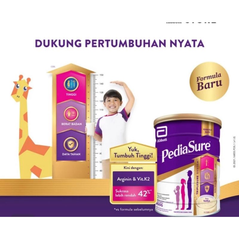 

PEDIASURE CLASSIC MILKY 400G