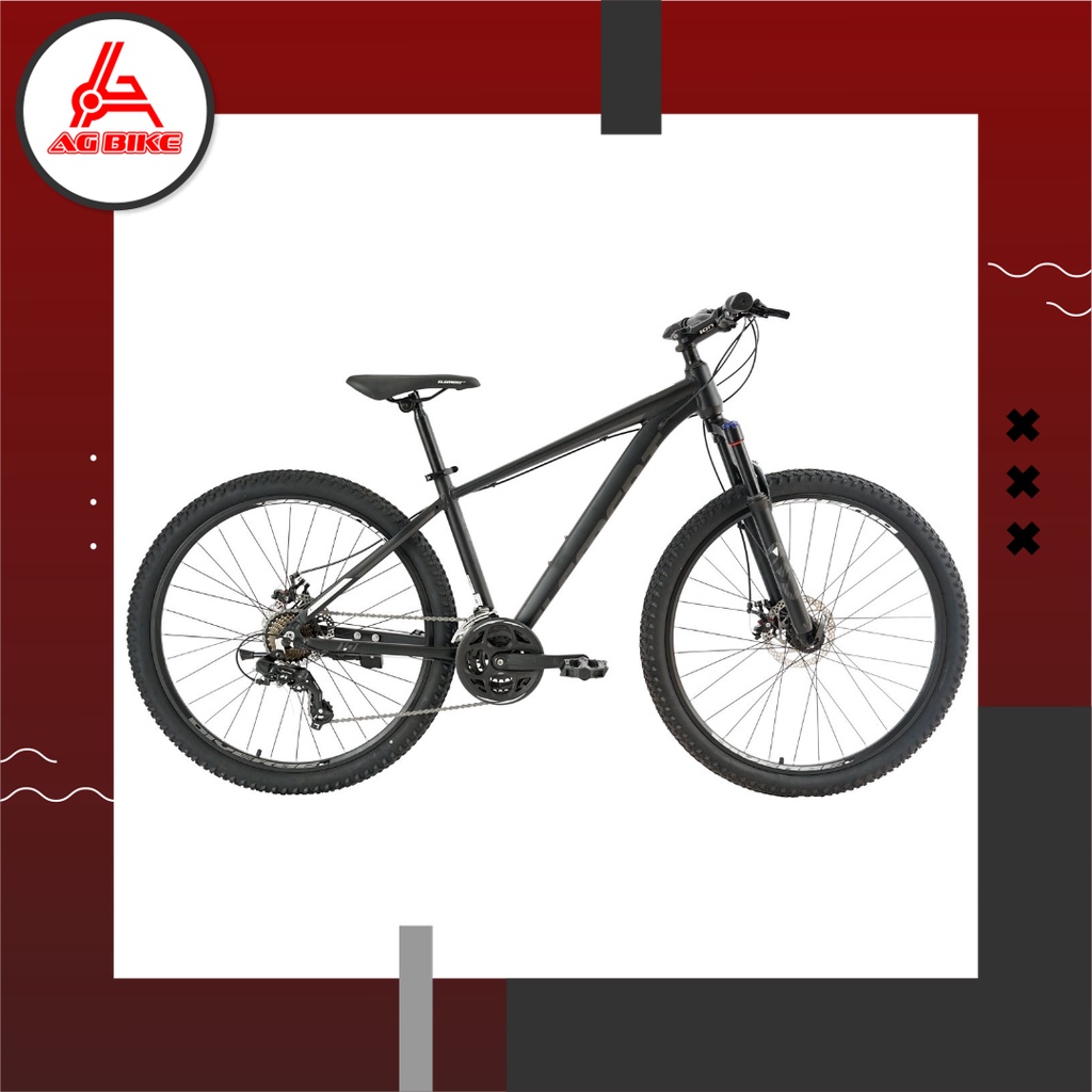 Sepeda MTB Element SPY 1.0 2022 Black Sepeda Gunung Hitam