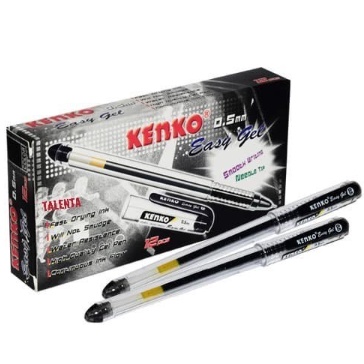 

(12 Pcs) Pena KENKO Easy Gel 0.5 Hitam-Merah-Biru (Lusin)