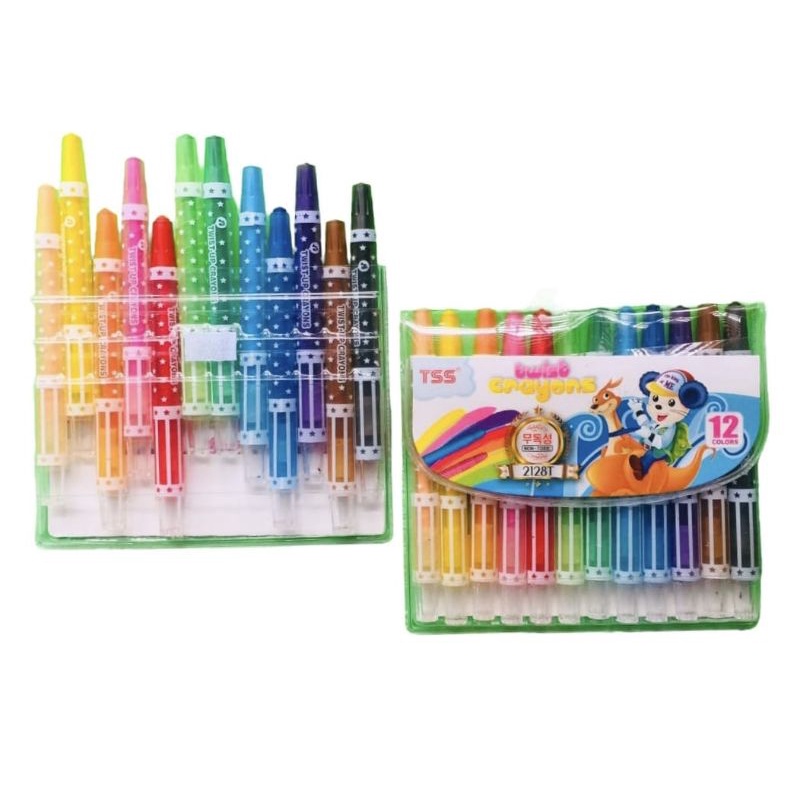 

CRAYON PUTAR 12 WARNA TSS PENDEK