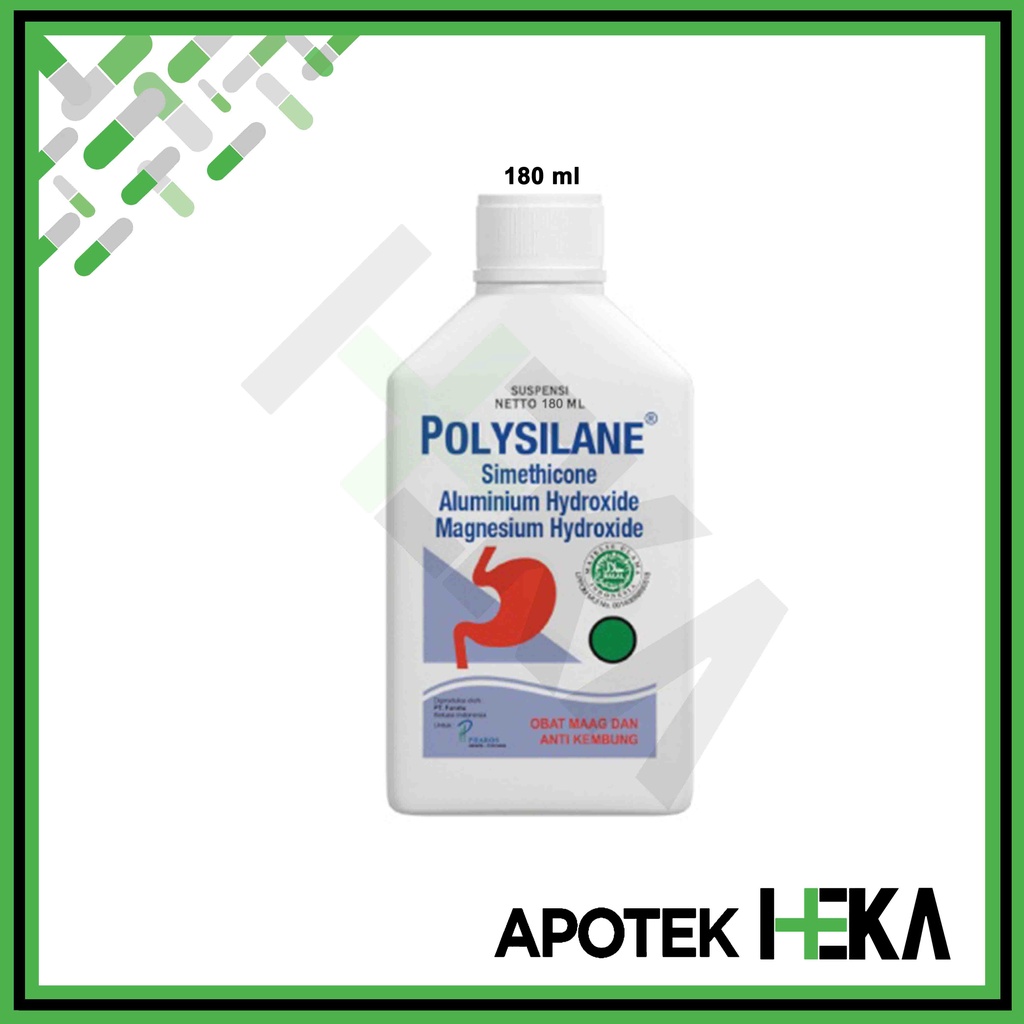 Polysilane Suspensi 100 ml - Sirup Obat Maag dan Kembung (SEMARANG)