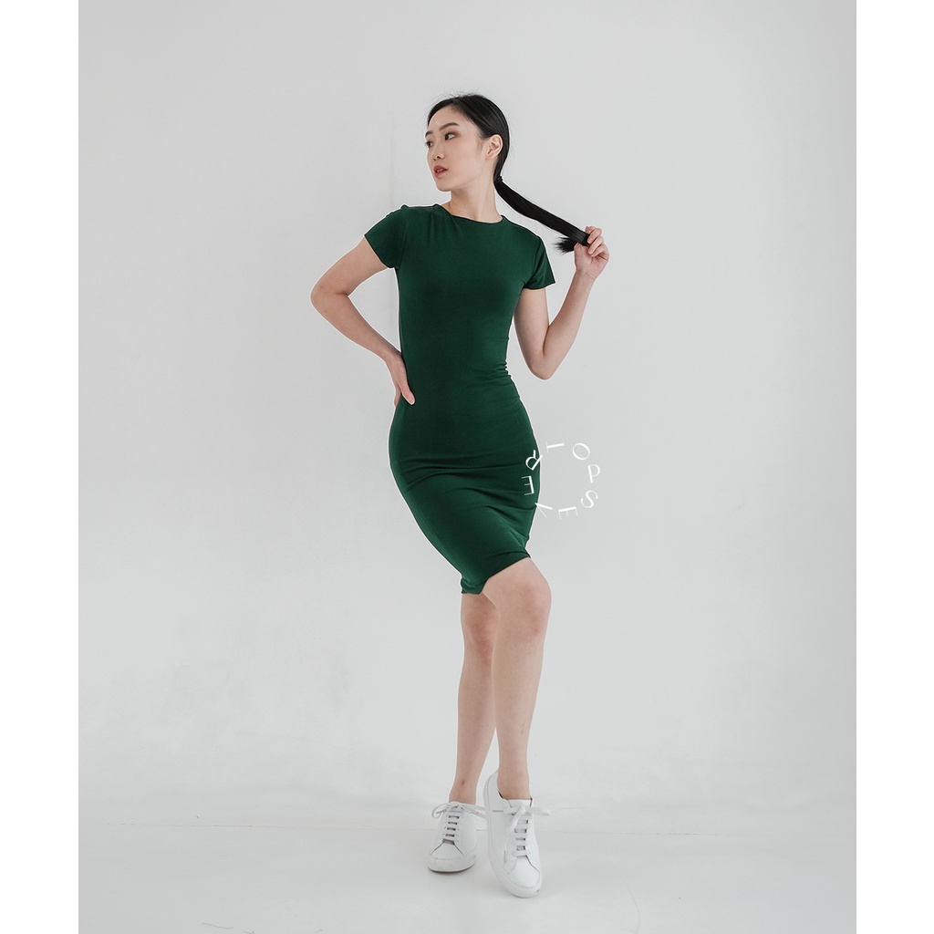 Evertops | Yura Bodycon Dress | Dress Bodycon Wanita