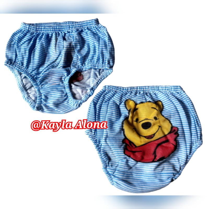 Celana Dalam Anak Balita , Motif Salur Sablon