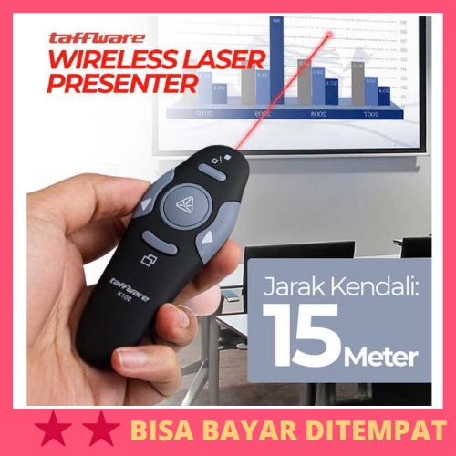 Jual RF Wireless Laser Presenter Model / Alat Laser Presentasi ...