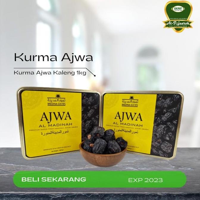 

KURMA AJWA MADINAH 1KG (KEMASAN KALENG) RTH694GTR