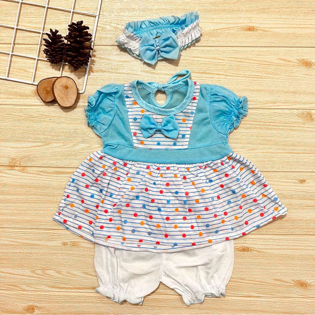 Dress Bayi / Dress Anak Perempuan Usia 0-6 Bulan / Pakaian Anak Perempuan Baju Baby Gracia