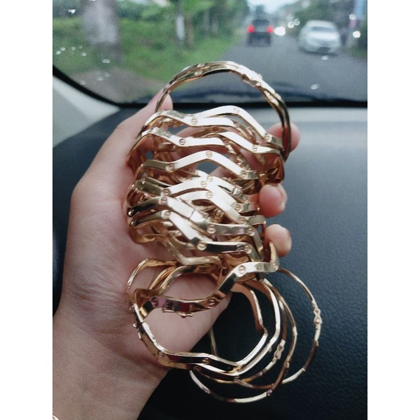 TERBARU!!! Gelang LENGGOK SWASA Cantik Awet Dan Kuning luar Dalam
