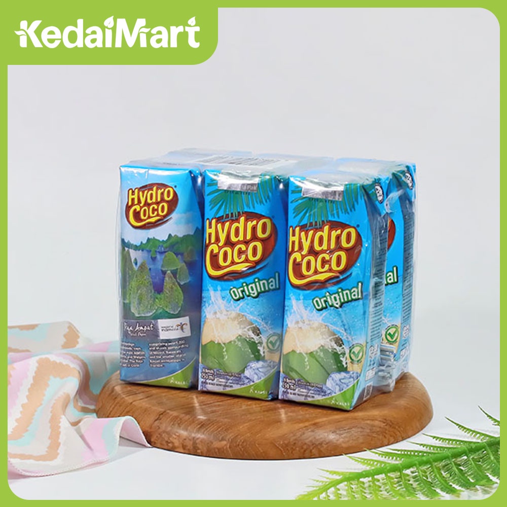 

Hydro Coco Minuman Original Isi 6 x 250 ml