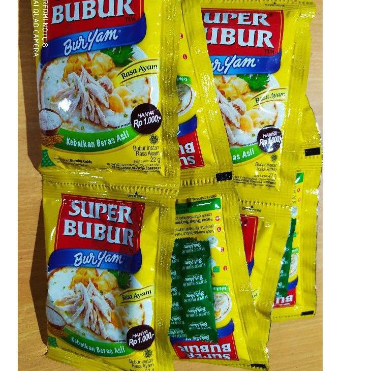 

(O(16)✔) Super Bubur Buryam Rcg 10 Pcs berat 22 Gr viral